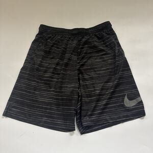 Nike Basketball Shorts Mens XL Striped All Over Pattern Y2K 90s Retro